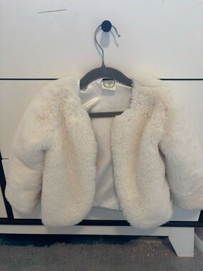 Toddler Peter Rabbit faux fur coat - 2T-3T